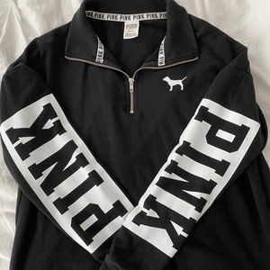 VS PINK quarter zip
